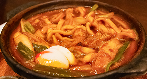 味噌煮込みうどん